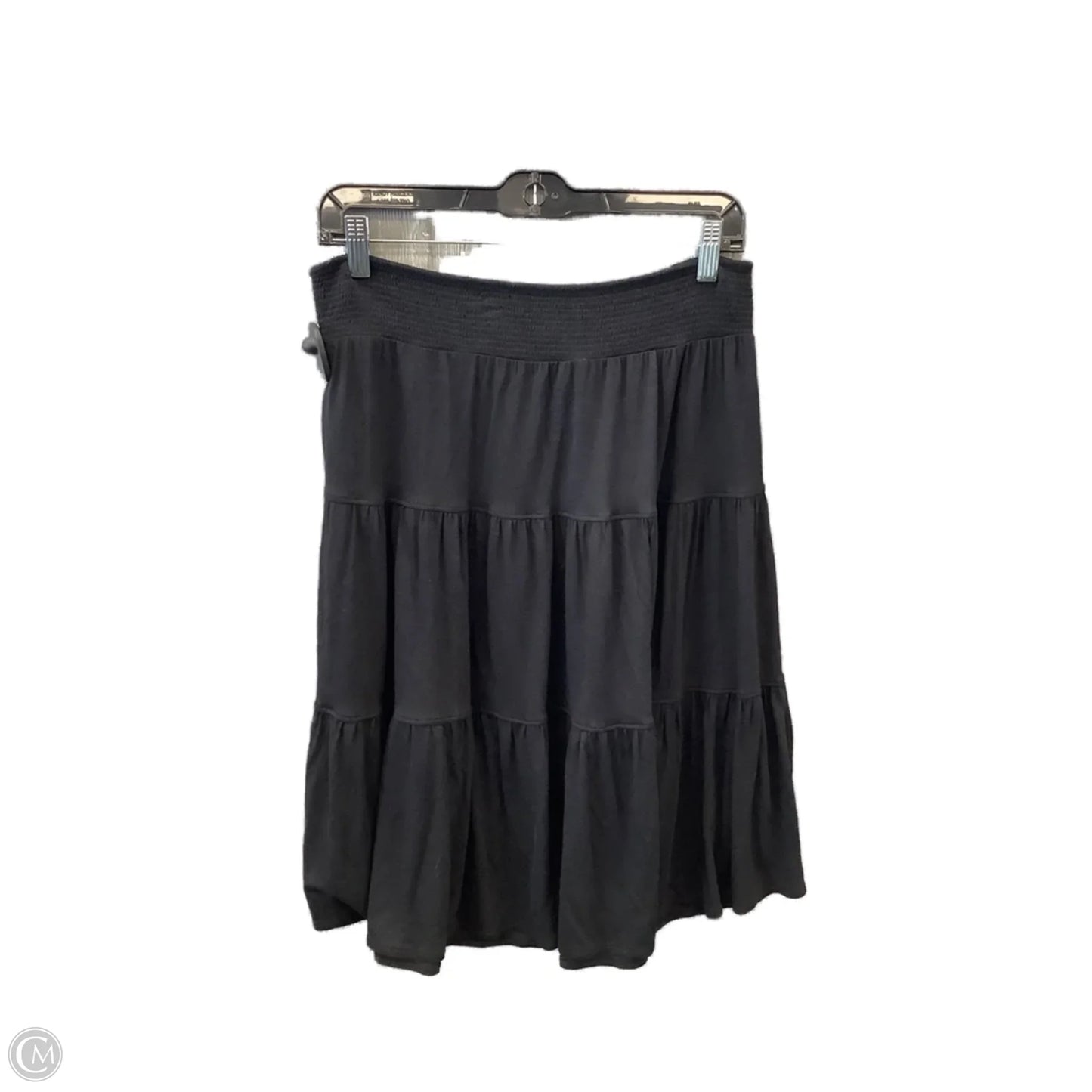 Skirt Midi By St Johns Bay In Black, Size: Mp