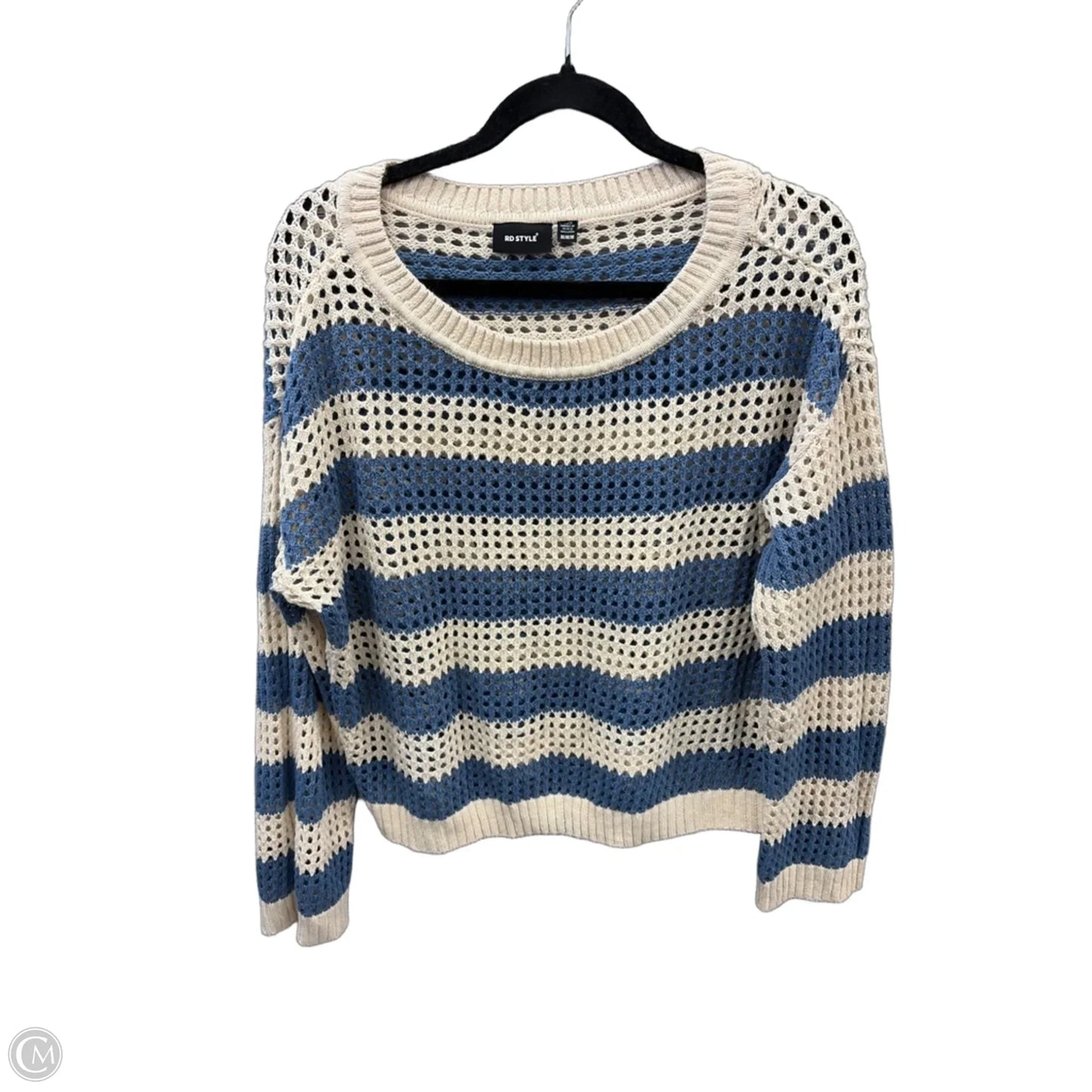 Sweater By Rd Style In Striped Pattern, Size: M