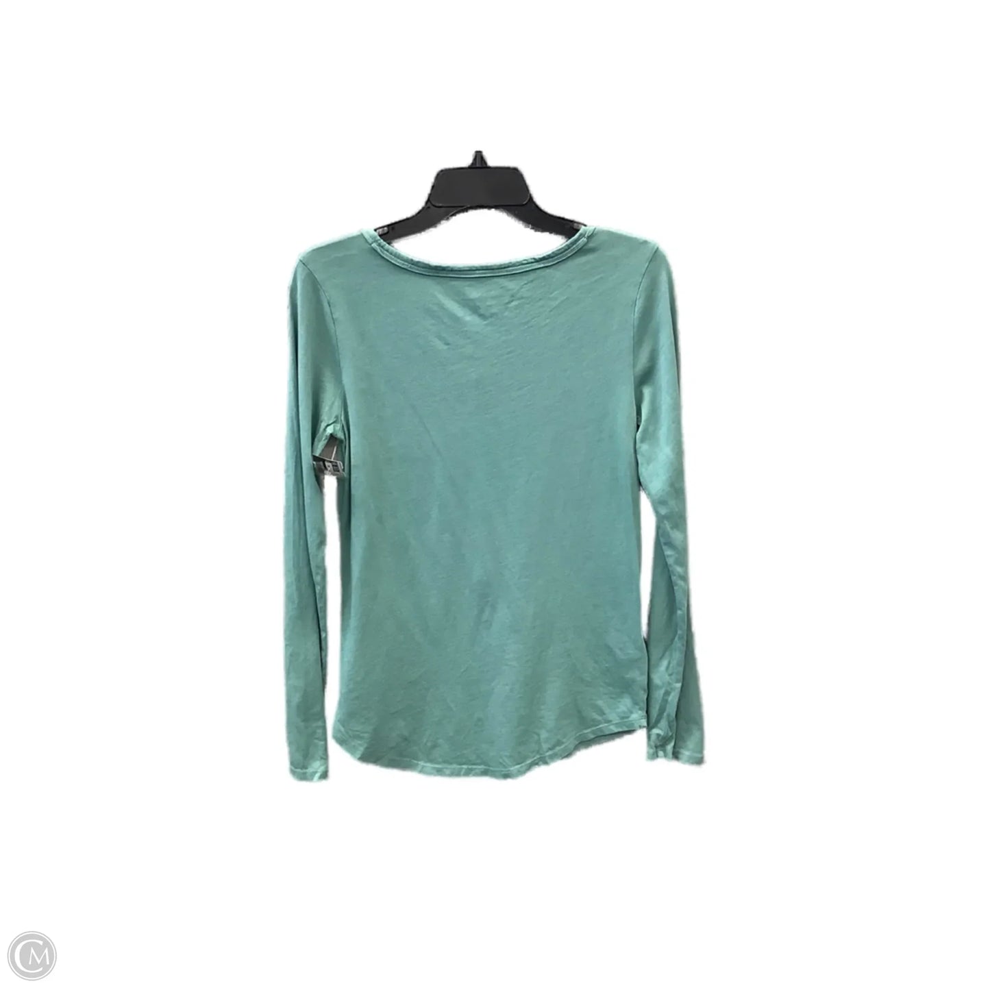 Top Long Sleeve Basic By Eddie Bauer In Blue, Size: Xs