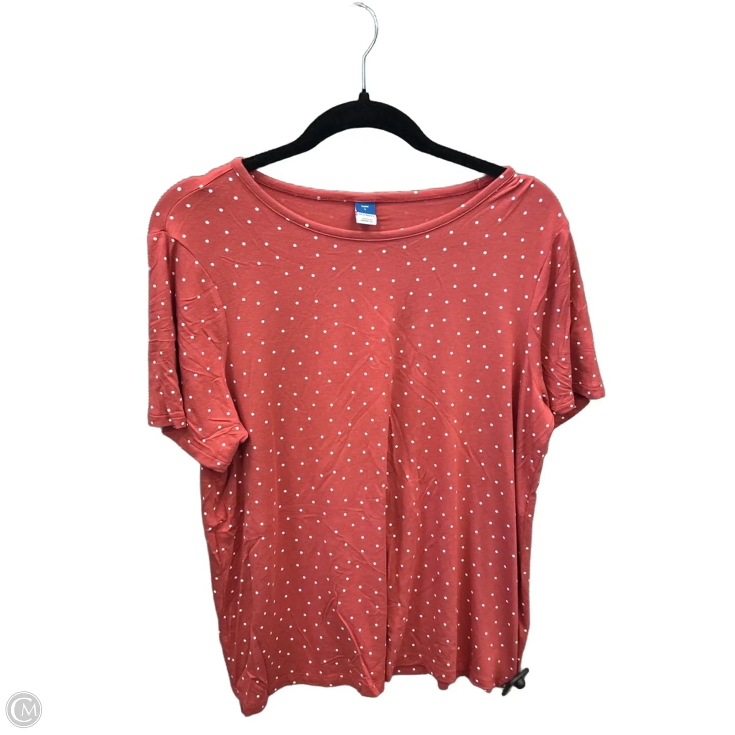 Top Short Sleeve By Old Navy In Red, Size: L