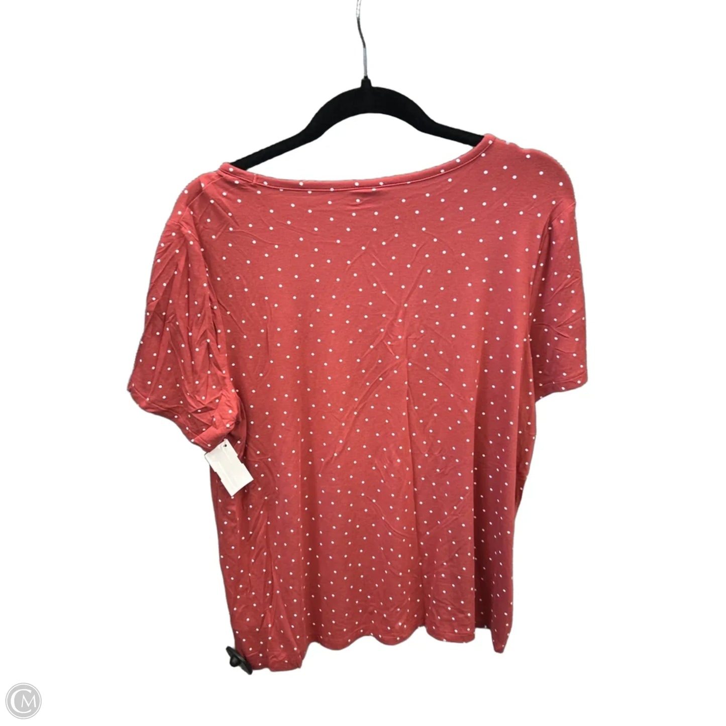 Top Short Sleeve By Old Navy In Red, Size: L