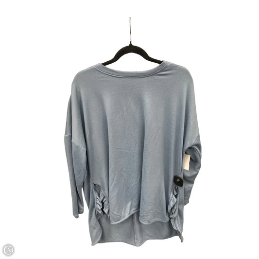 Top Long Sleeve By Cupio In Blue, Size: 1x