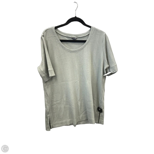 Tunic Short Sleeve By Eddie Bauer In Green, Size: L