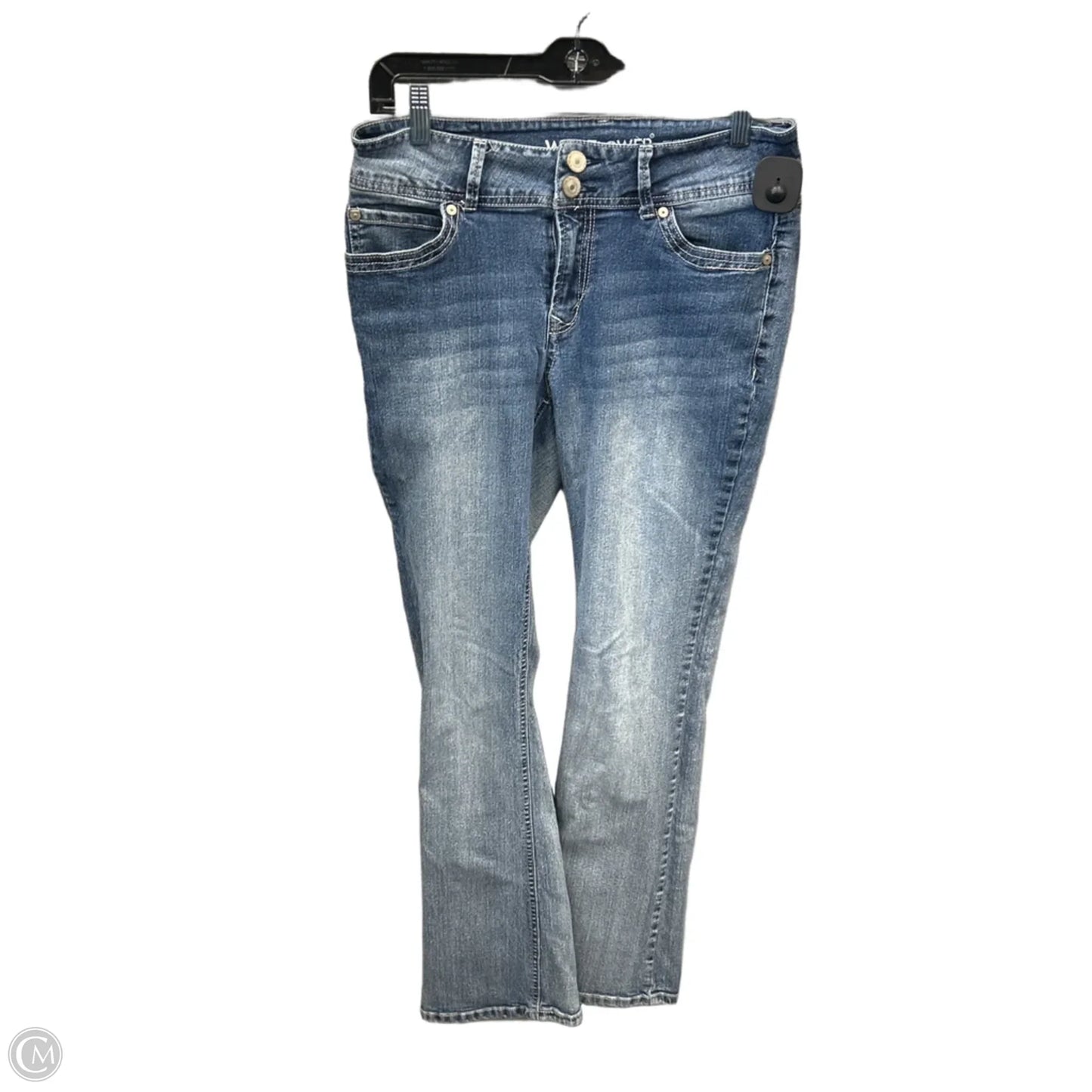 Jeans Boot Cut By Wallflower In Blue Denim, Size: 12