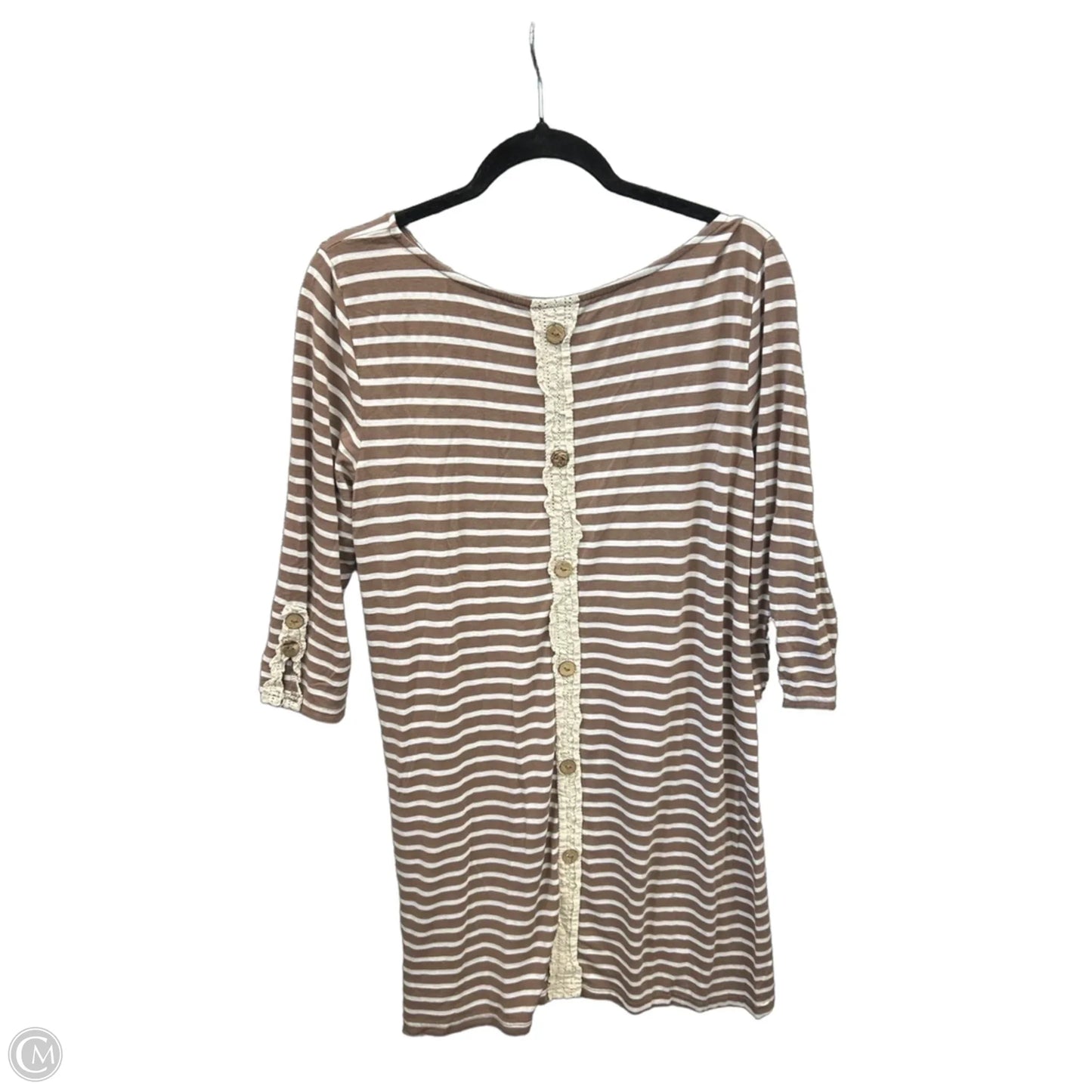 Dress Casual Short By Jodifl In Striped Pattern, Size: L