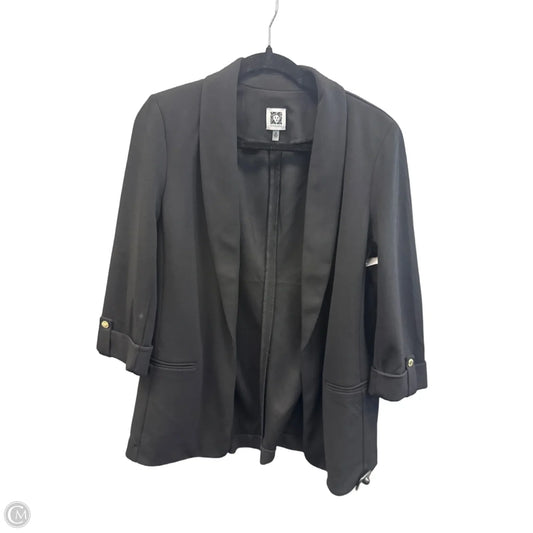 Blazer By Anne Klein In Black, Size: M