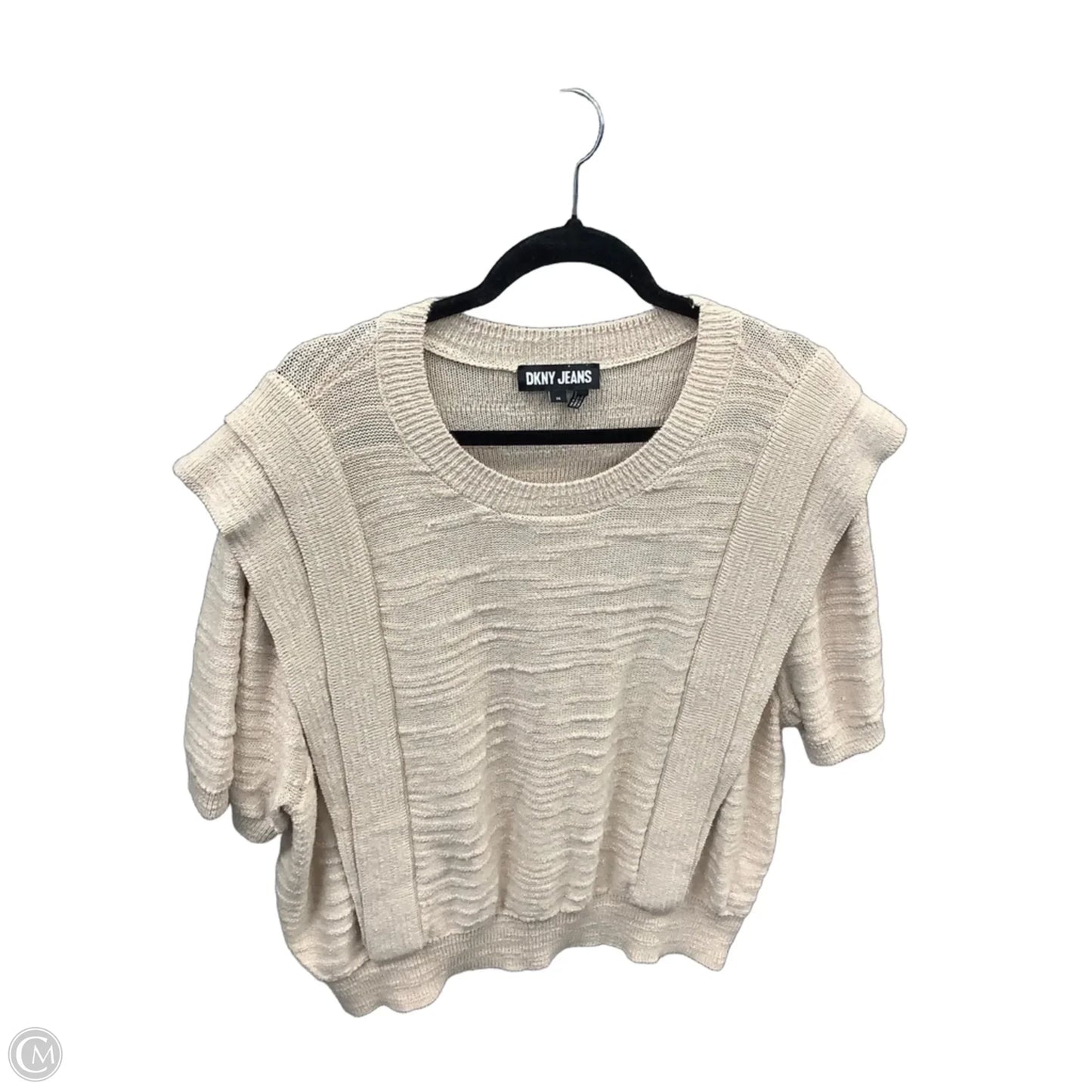 Sweater Short Sleeve By Dkny In Pink, Size: 3x