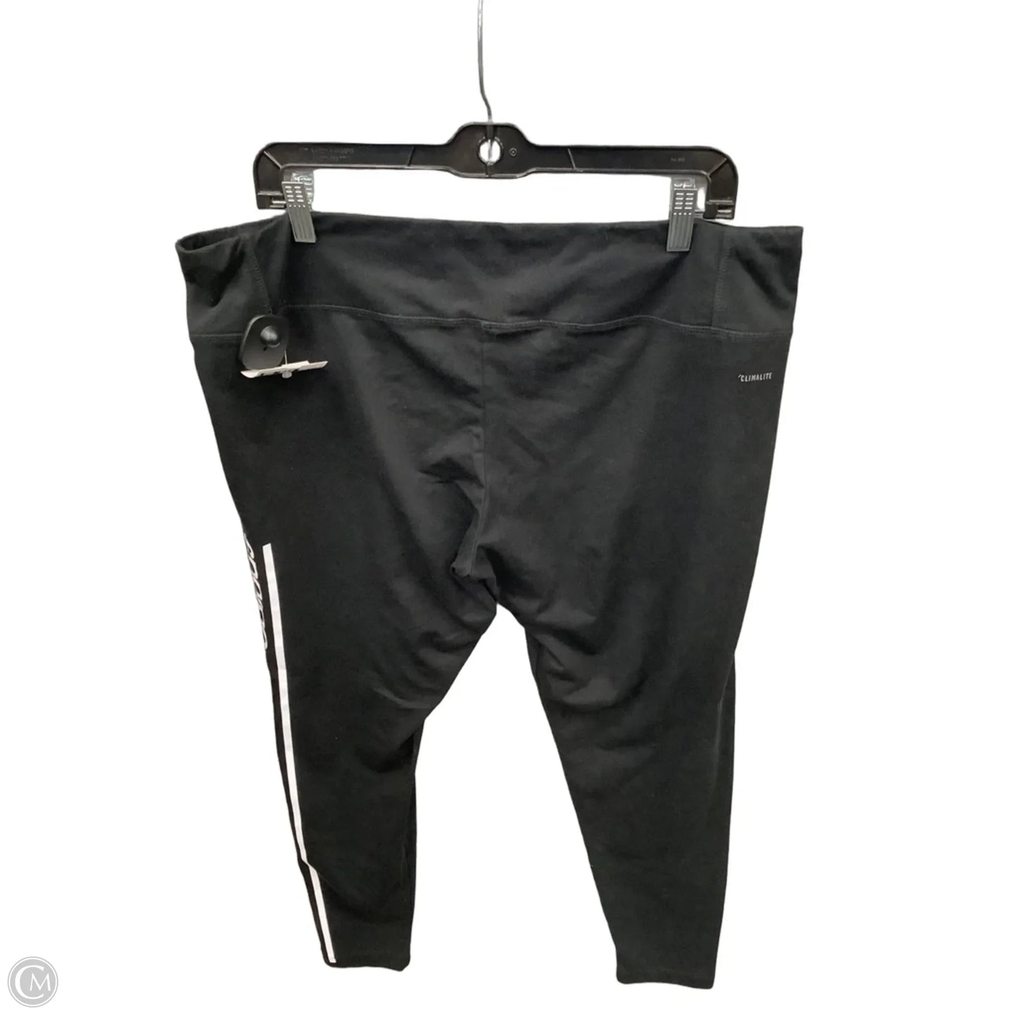Athletic Leggings By Adidas In Black, Size: 2x