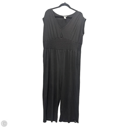 Jumpsuit By Just Be In Black, Size: 3x