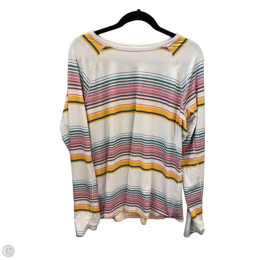 Top Long Sleeve By L.l. Bean In Striped Pattern, Size: Xl