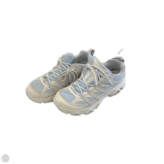Shoes Athletic By Merrell In Blue & Grey, Size: 10