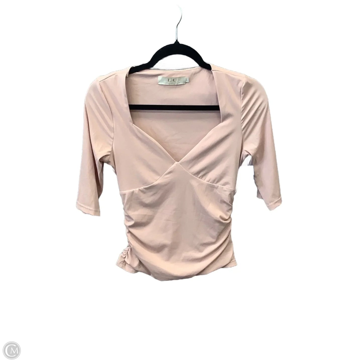 Top Short Sleeve By Clothes Mentor In Pink, Size: L