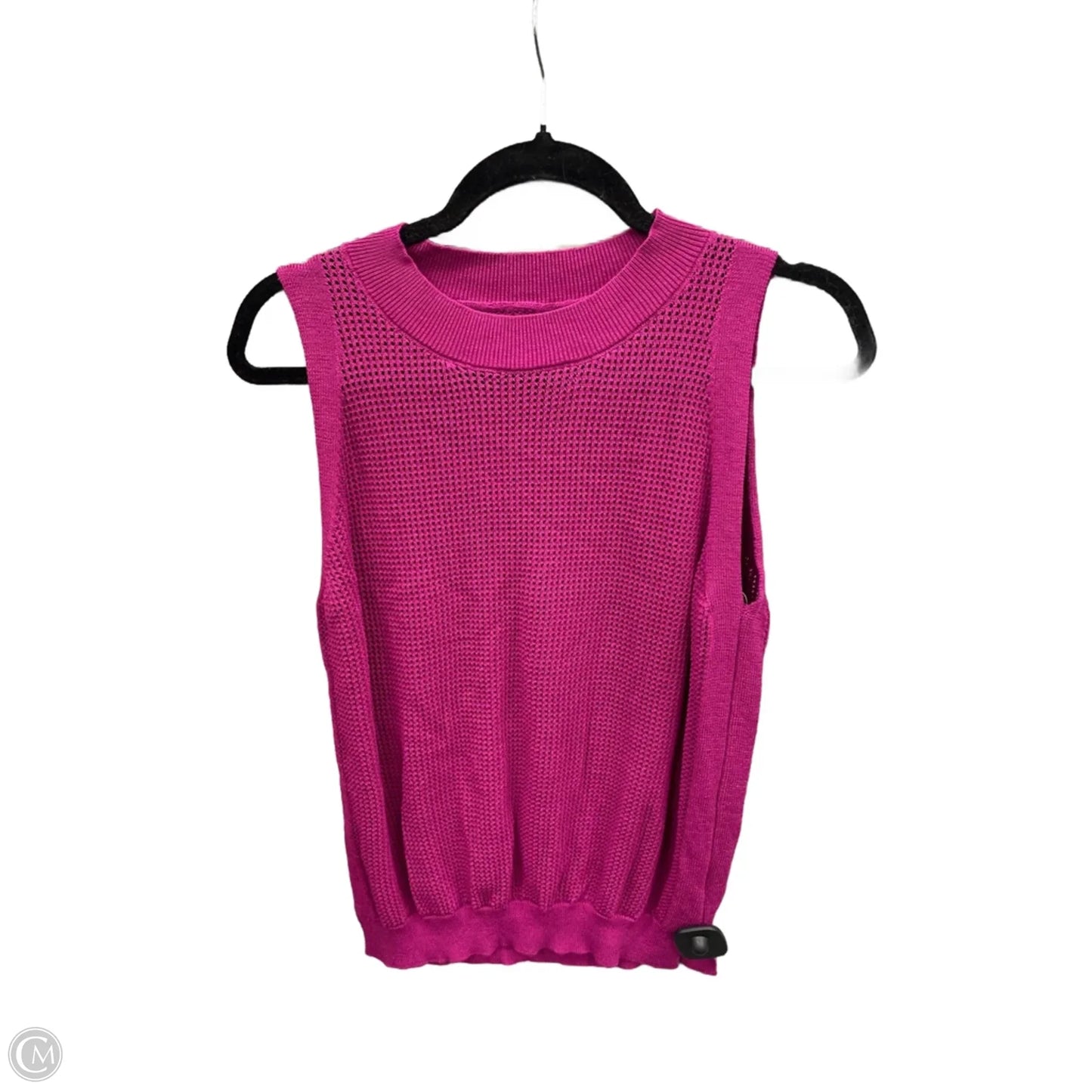 Top Sleeveless By Clothes Mentor In Pink, Size: L