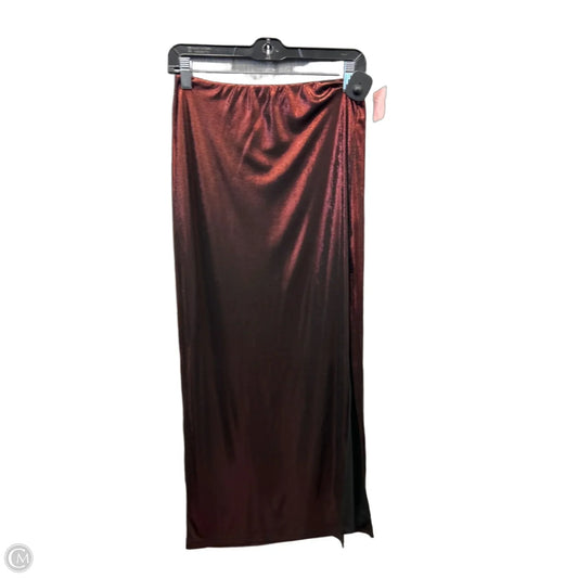 Skirt Maxi By Cupshe In Red, Size: 8