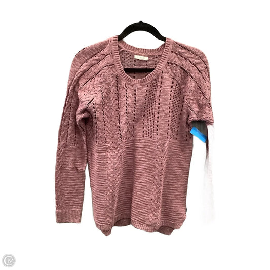 Top Long Sleeve By Maurices In Purple, Size: Xs