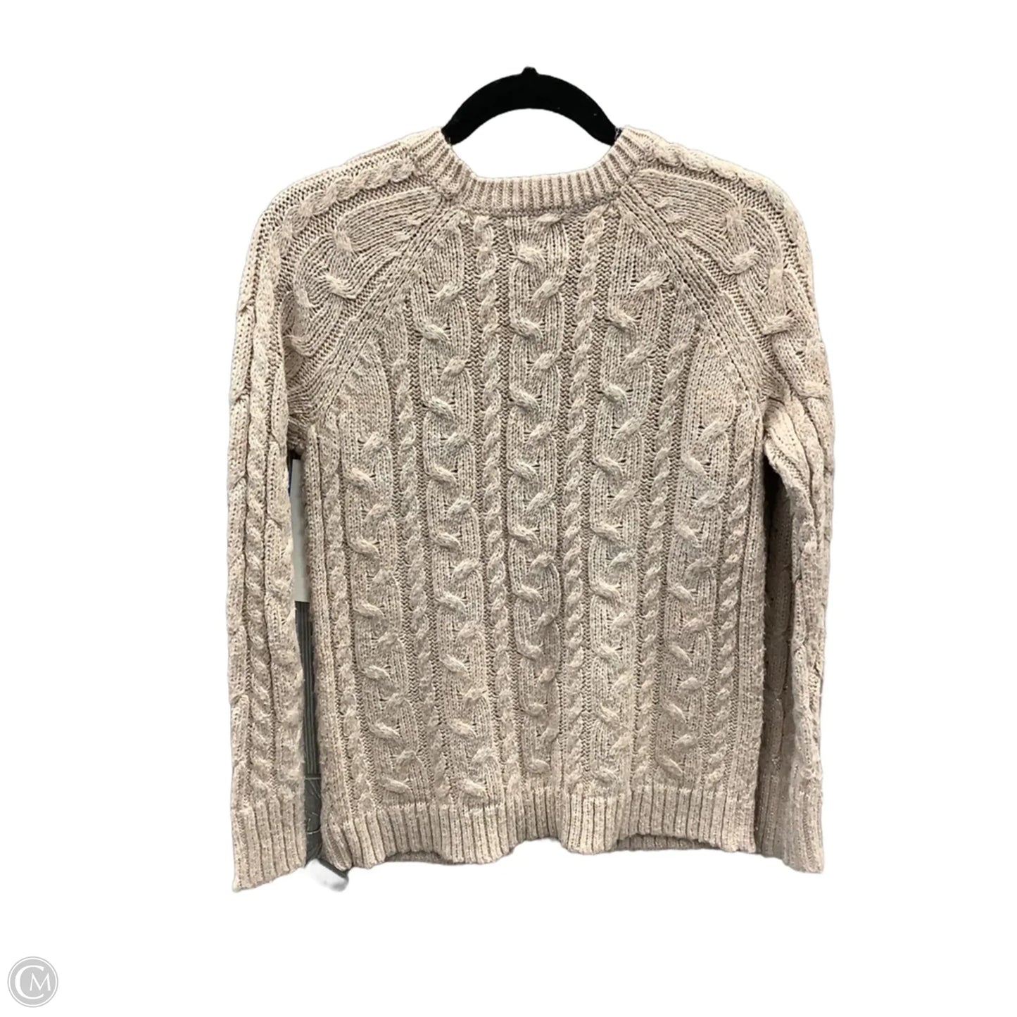 Sweater By American Eagle In Tan, Size: Sp