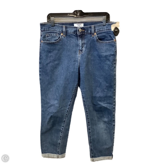Jeans Boyfriend By Levis In Blue Denim, Size: 6
