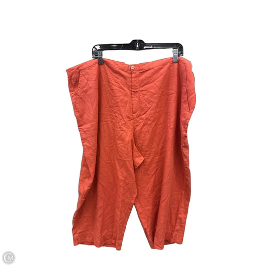 Pants Cropped By Cj Banks In Orange, Size: 24