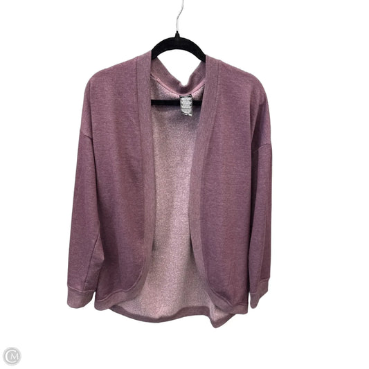 Cardigan By Jockey In Purple, Size: L