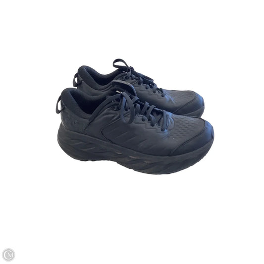 Shoes Athletic By Hoka In Black, Size: 9