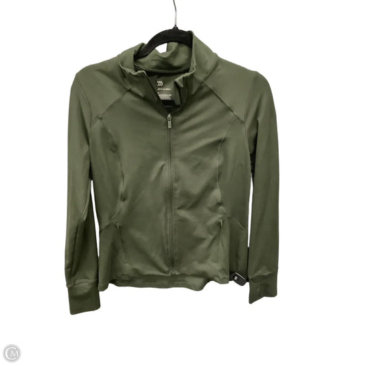 Athletic Jacket By All In Motion In Green, Size: M