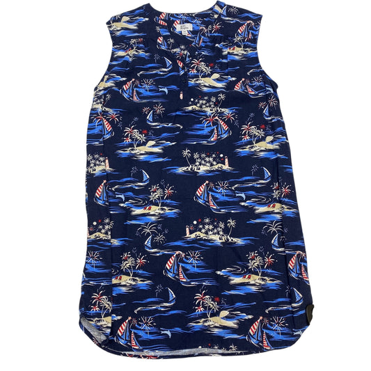 Dress Casual Short By Kim Rogers In Blue, Size:Mp