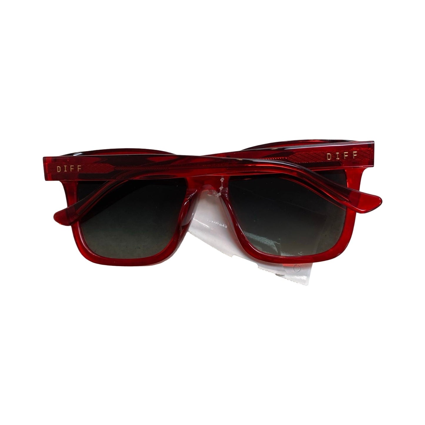 Sunglasses By  DIFF In Red, Size:
