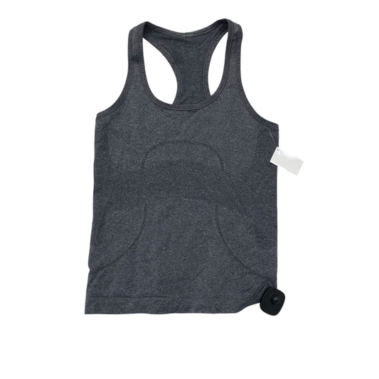 Athletic Tank Top By Lululemon In Grey, Size:4