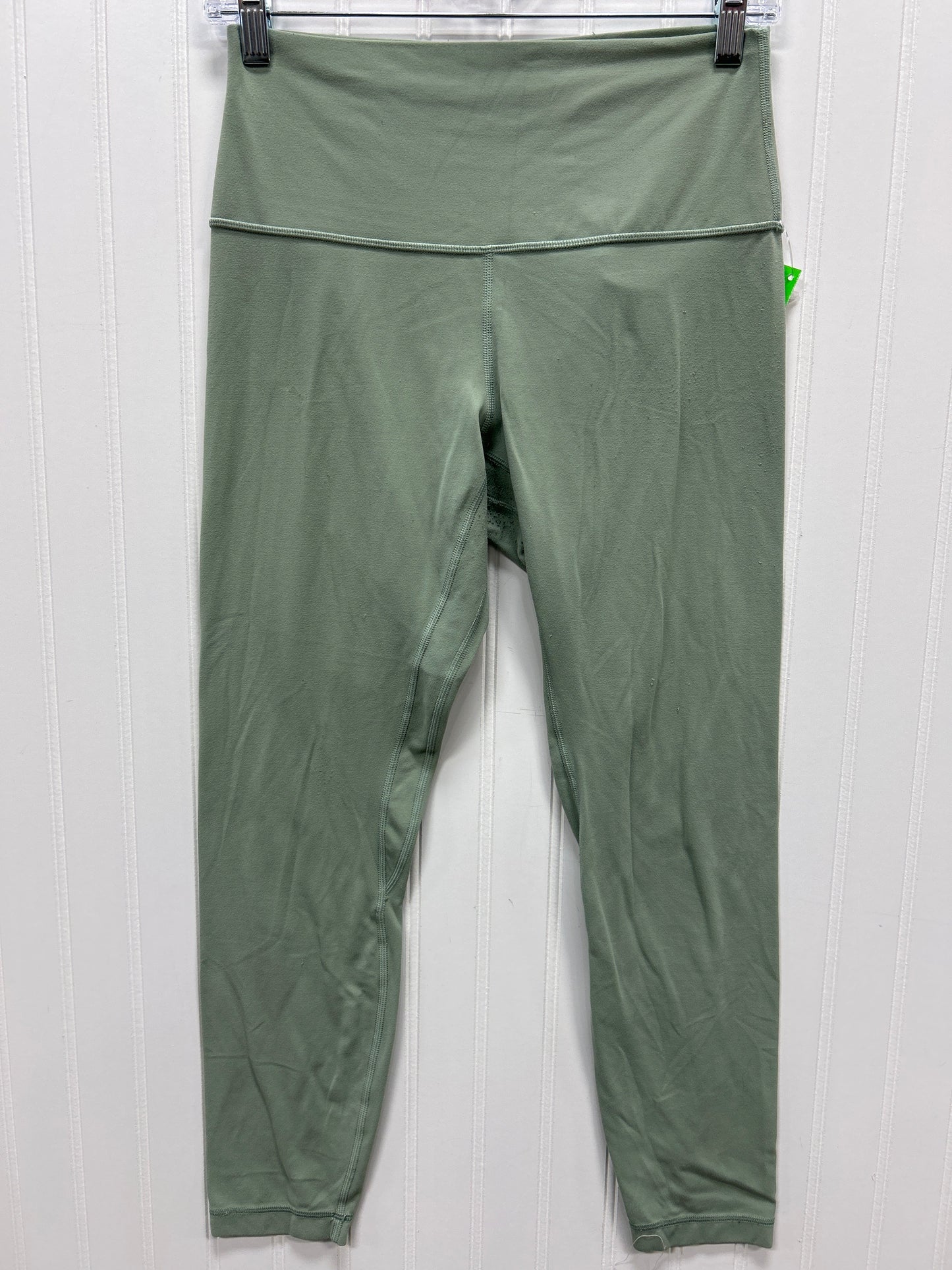Athletic Leggings By Lululemon In Green, Size:8