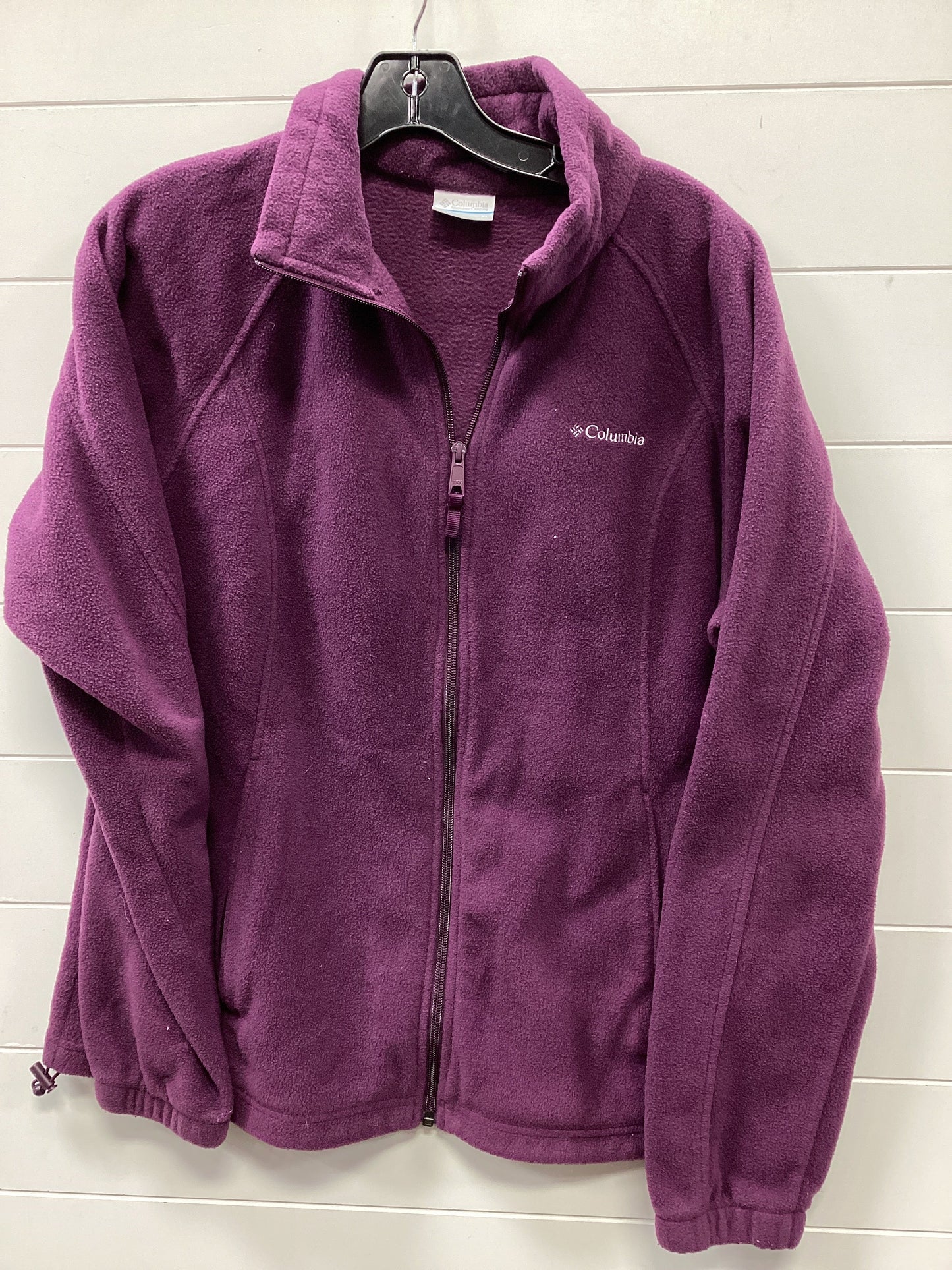 Jacket Fleece By Columbia In Purple, Size:Xl