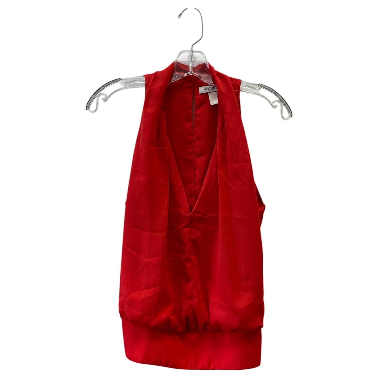 Blouse Sleeveless By Arden B In Red, Size:S