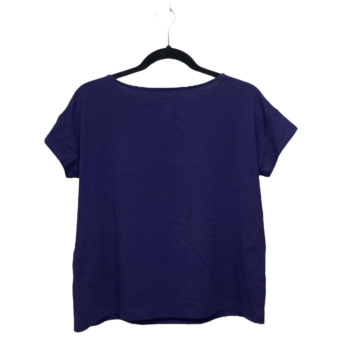 Top Short Sleeve Basic By J. Jill In Navy, Size: S