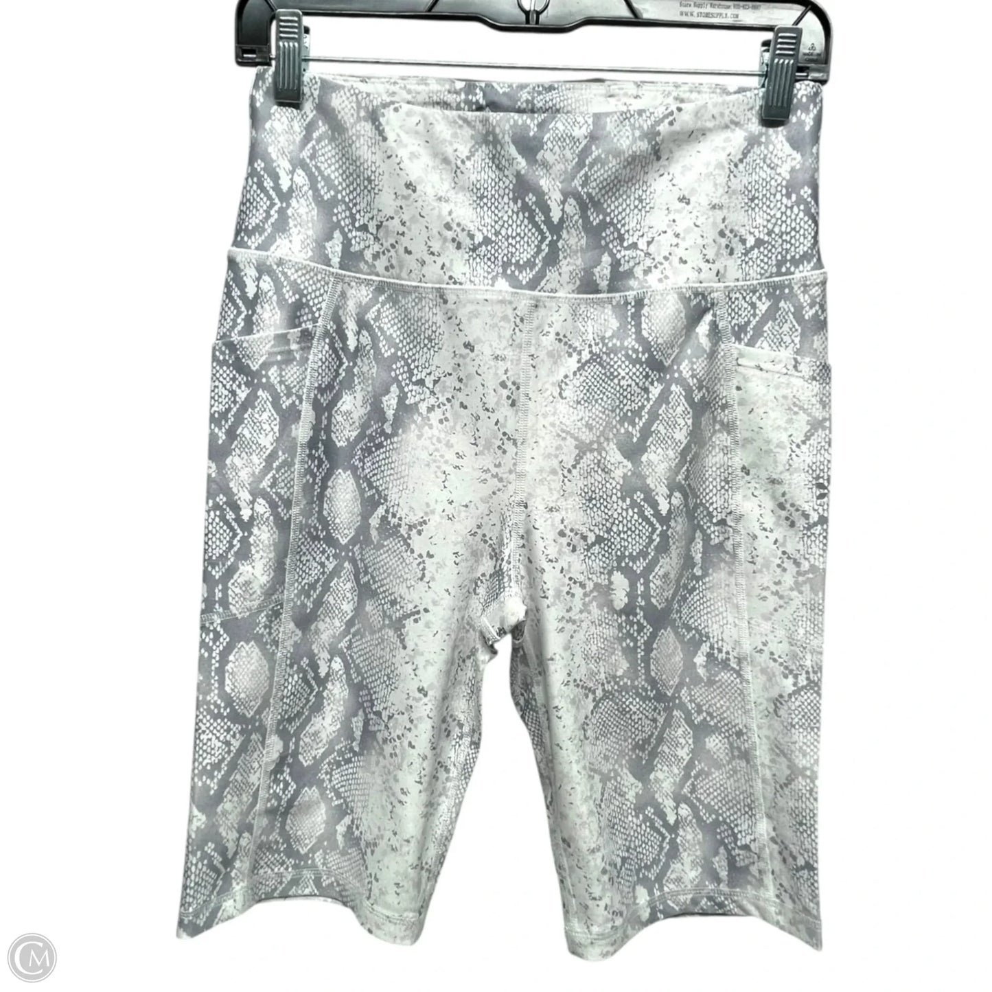 Athletic Shorts By Nine West In Snakeskin Print, Size: M