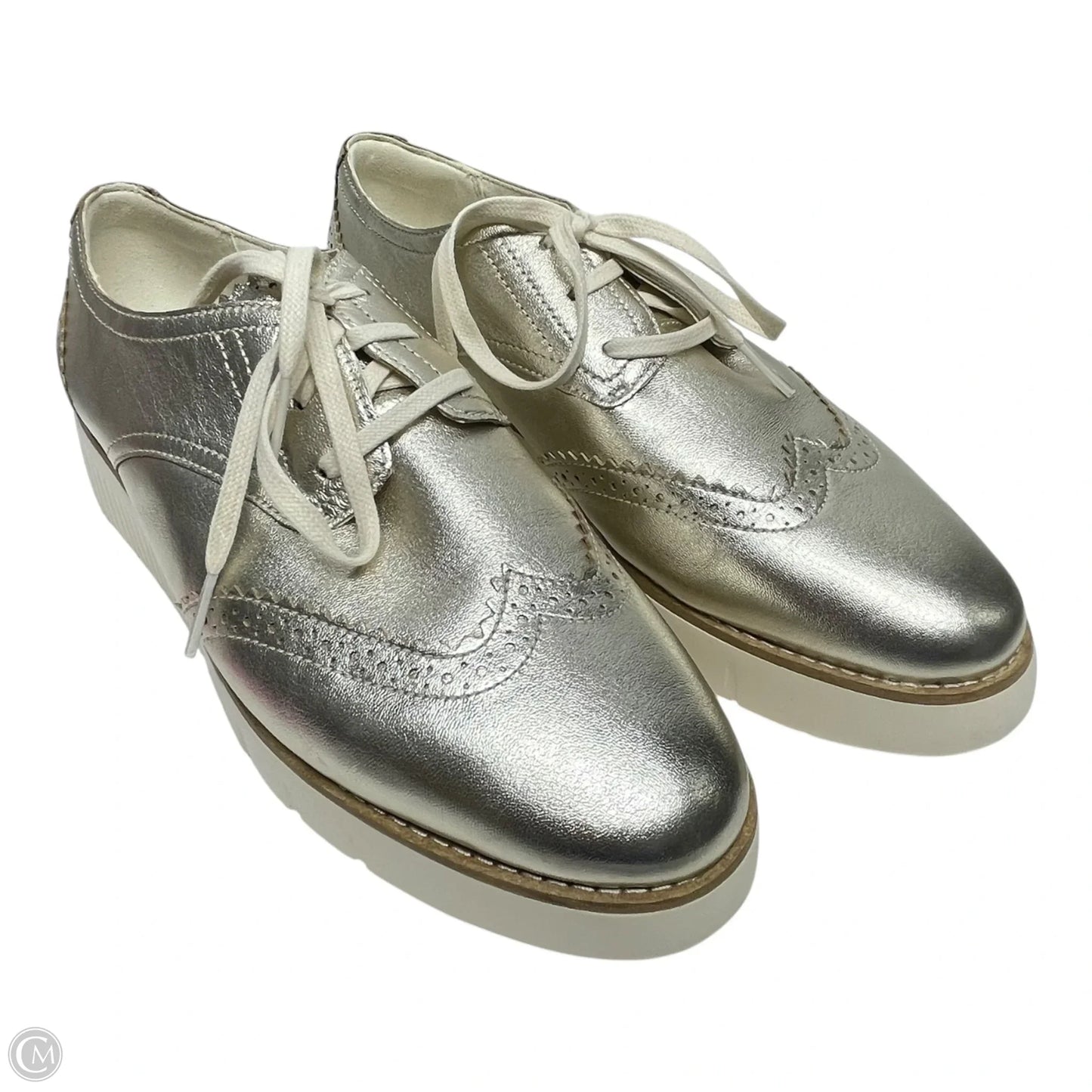 Shoes Flats By Cole-haan In Gold, Size: 8.5