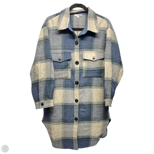 Jacket Shirt By Fashion Nova In Plaid Pattern, Size: M
