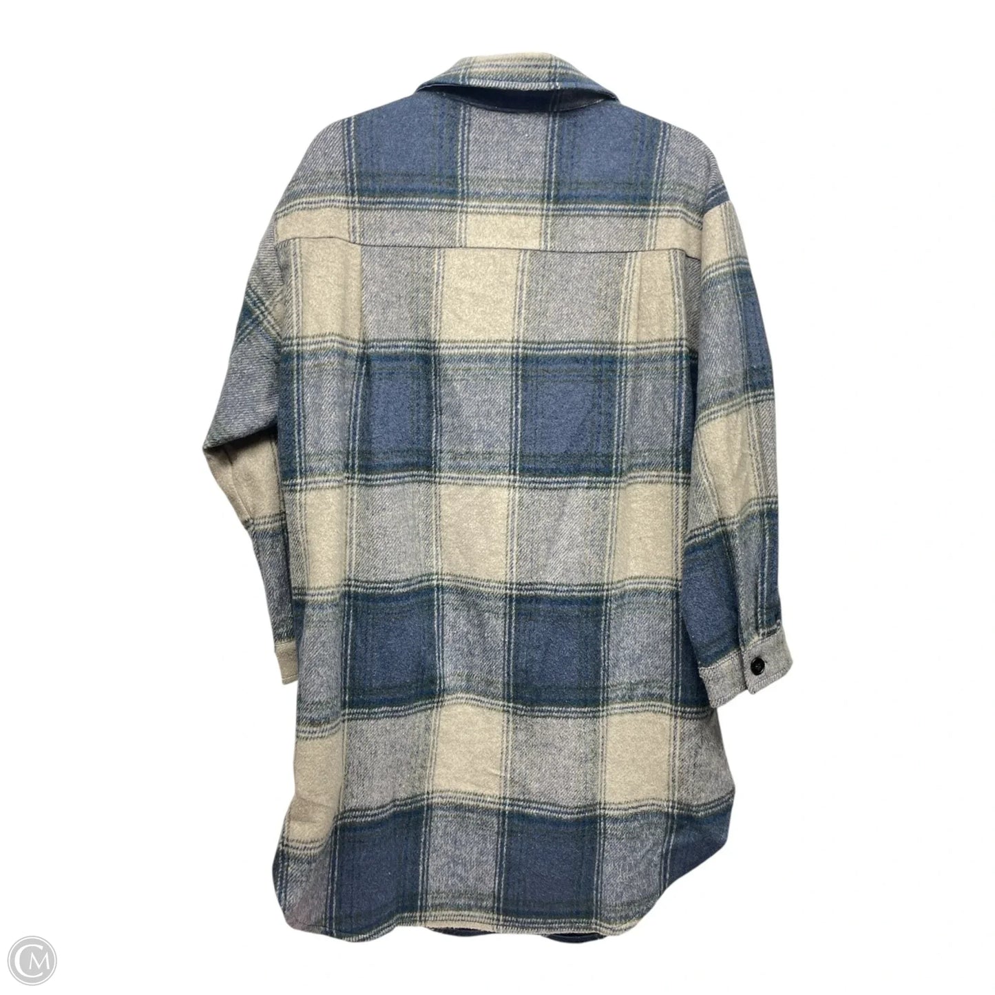 Jacket Shirt By Fashion Nova In Plaid Pattern, Size: M