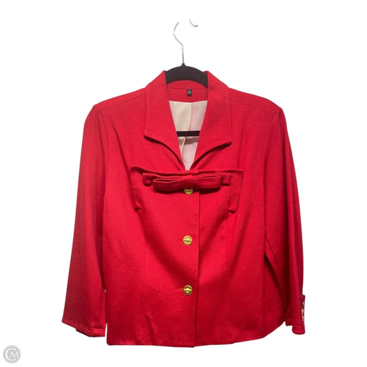 Blazer By Cabi In Red, Size: 14