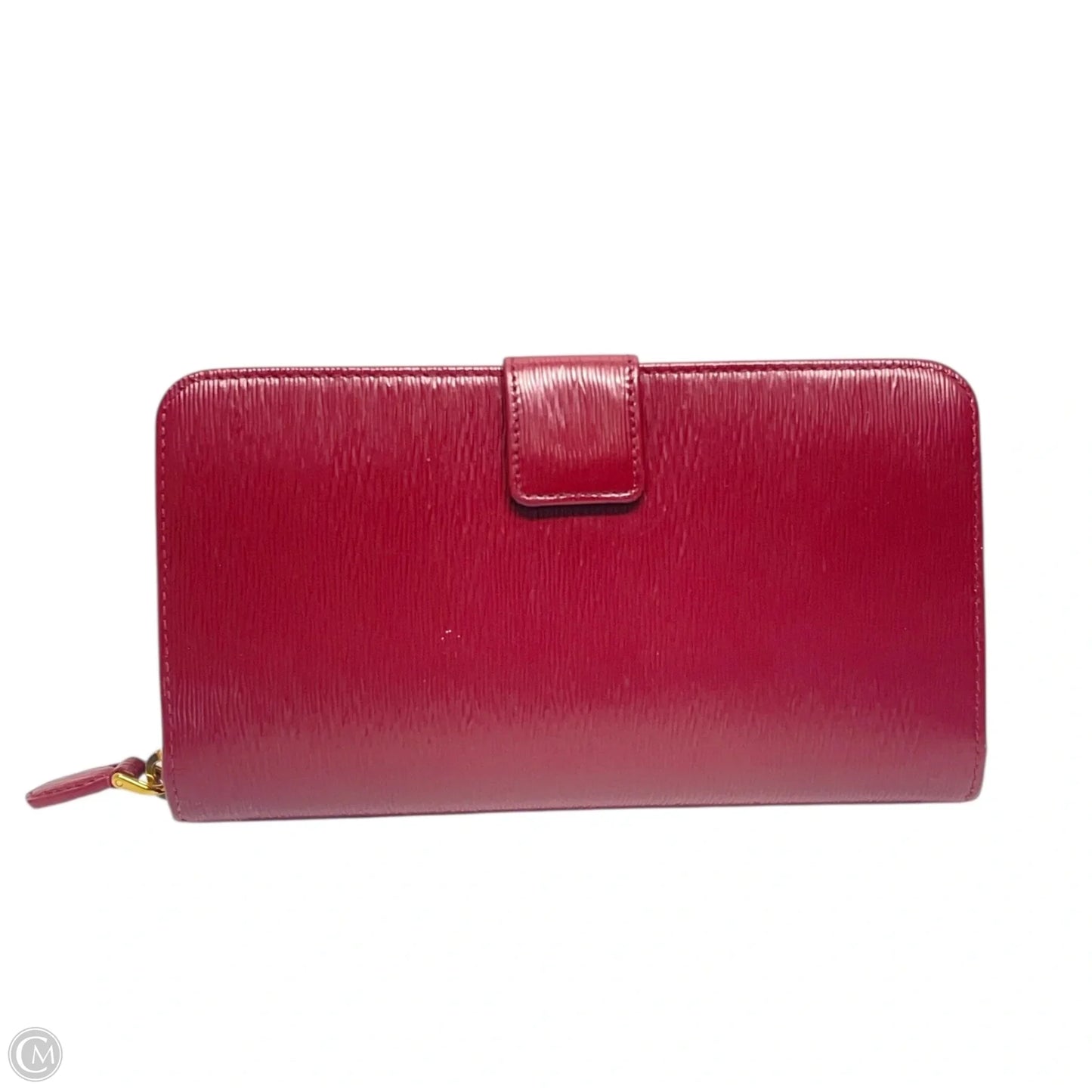 Wallet Luxury Designer By Prada, Size: Large