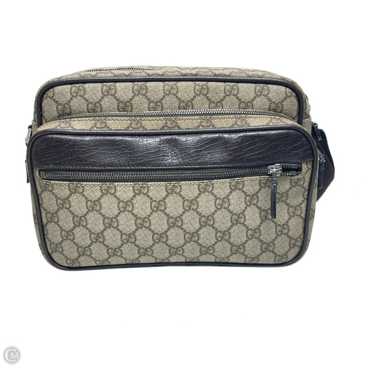 Crossbody Luxury Designer By Gucci, Size: Medium