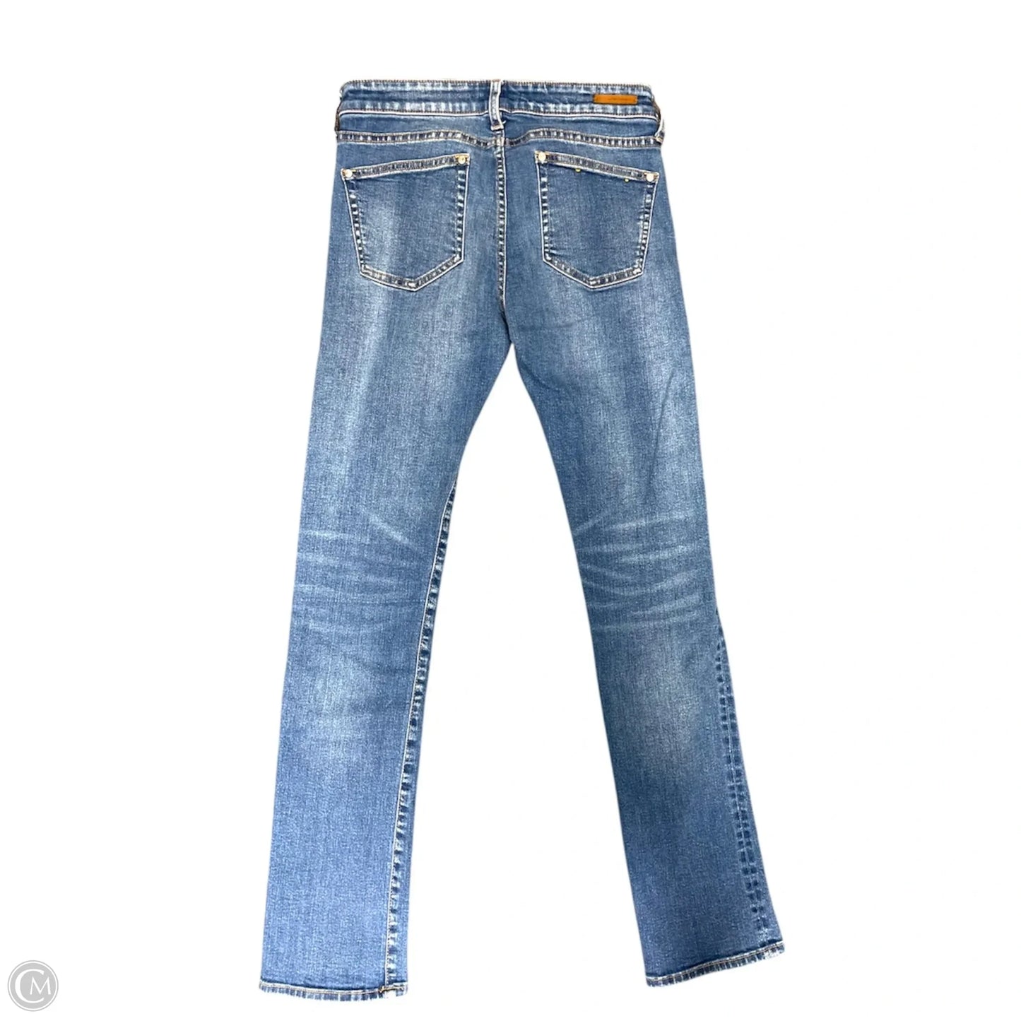 Jeans Straight By Pilcro In Blue Denim, Size: 6