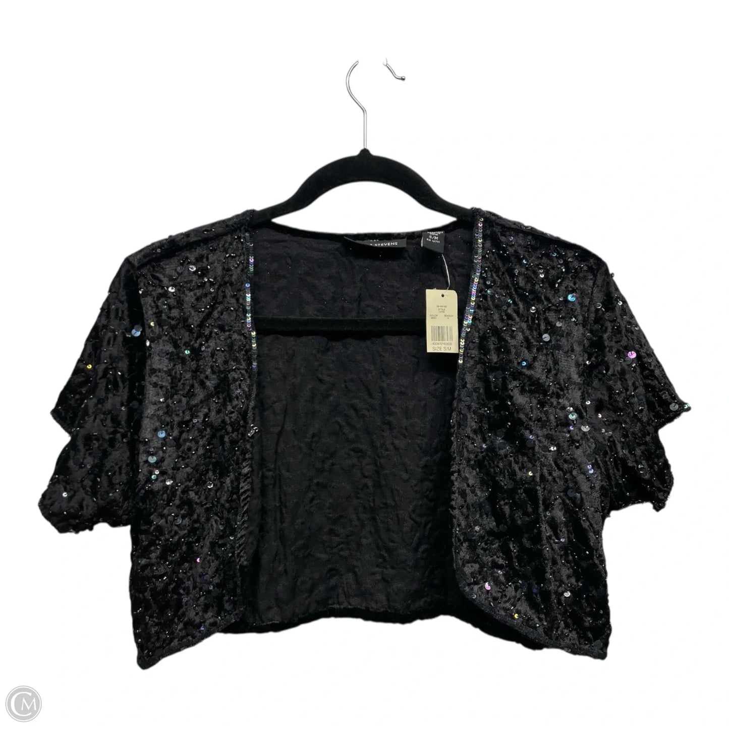 Bolero By Valerie Stevens In Black, Size: M