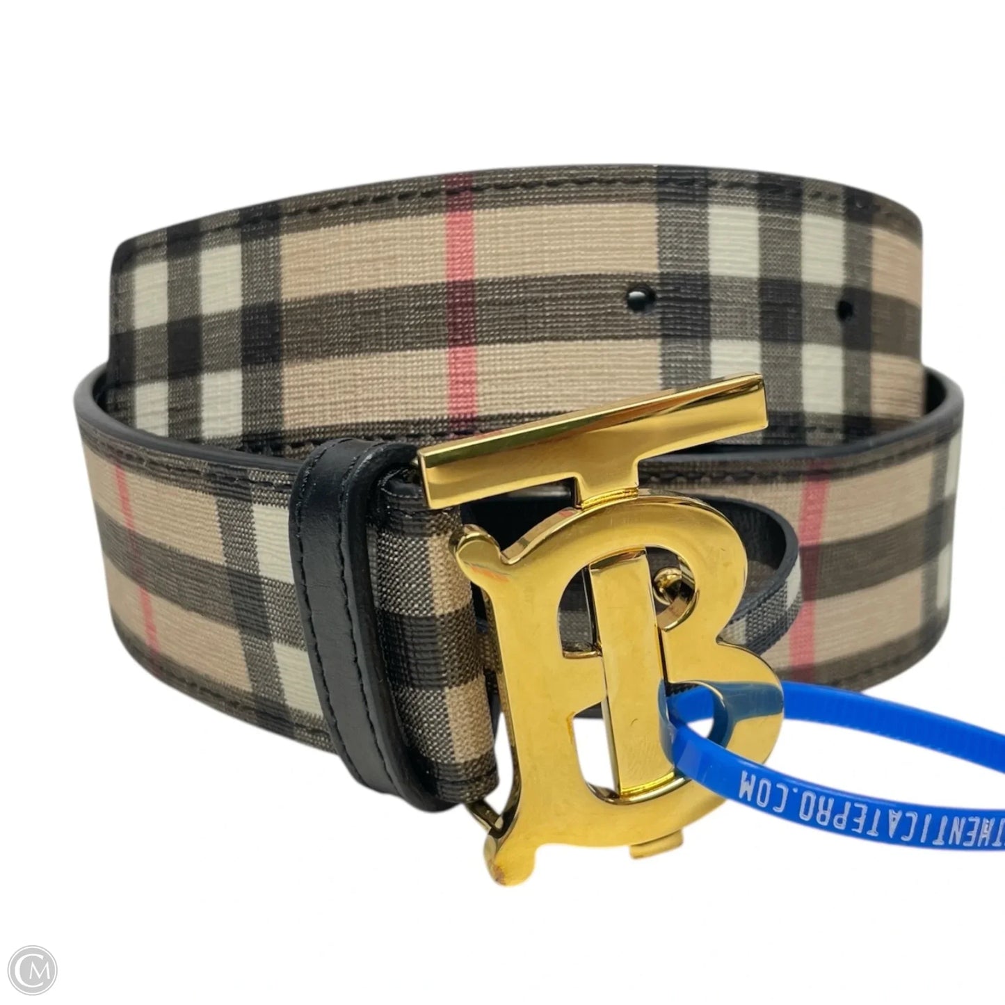 Belt Luxury Designer By Burberry, Size: XS/S