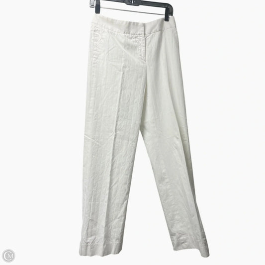 Pants Luxury Designer By Giorgio Armani In Cream, Size: 4