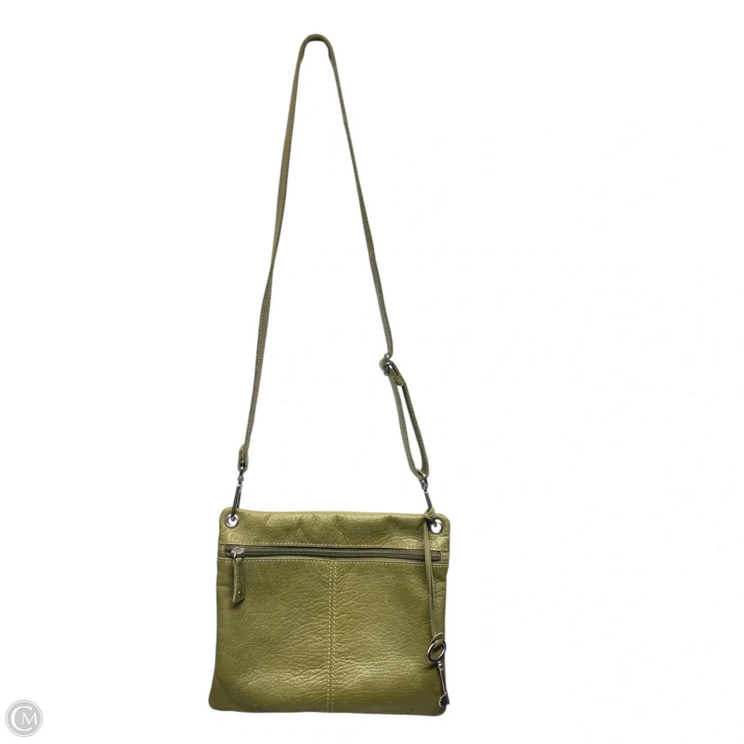 Crossbody Leather By Fossil, Size: Small