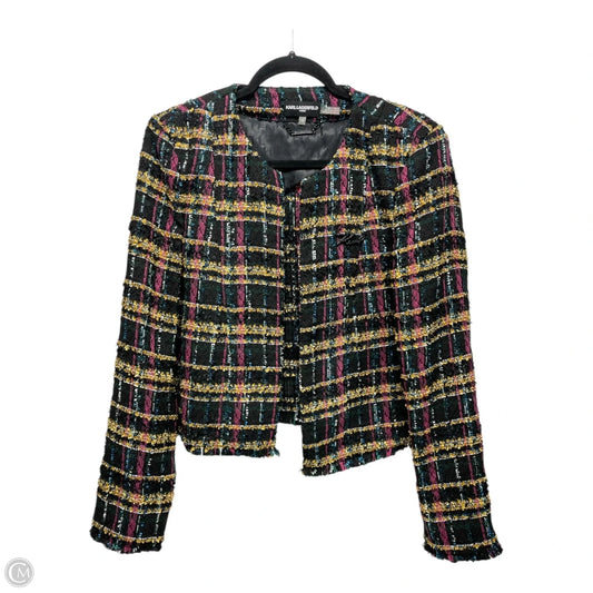 Blazer Designer By Karl Lagerfeld In Multi-colored, Size: 12