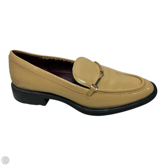 Shoes Flats By Franco Sarto In Black & Yellow, Size: 7