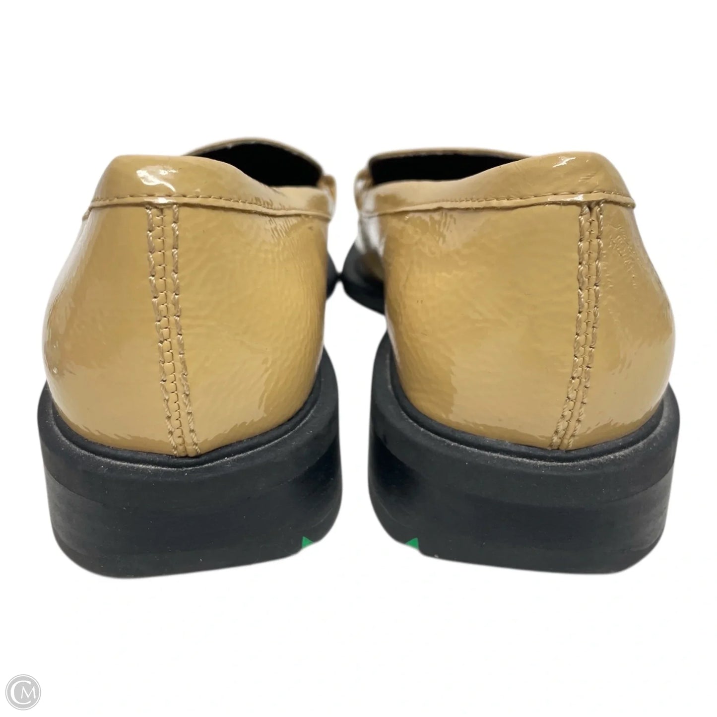 Shoes Flats By Franco Sarto In Black & Yellow, Size: 7