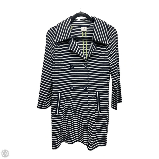 Jacket Other By Cabi In Blue & White, Size: M