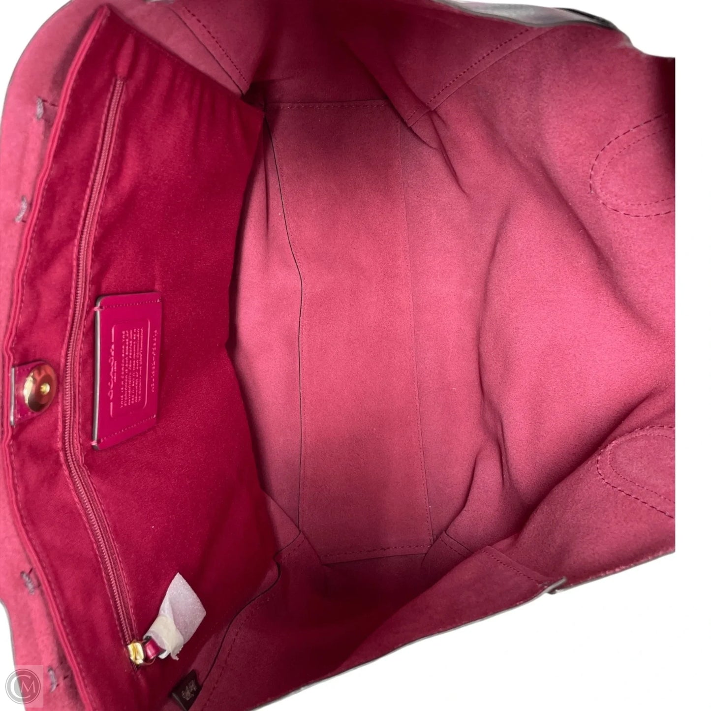 Tote Designer By Coach, Size: Large