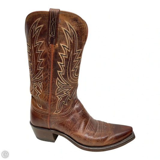 Boots Western By Lucchese In Brown, Size: 8.5